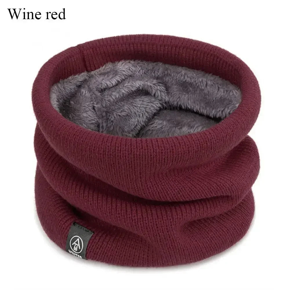 Fashion Soft Knitted Neck Warmer Sports Scarf Face Cover