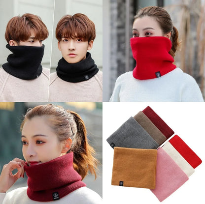 Fashion Soft Knitted Neck Warmer Sports Scarf Face Cover