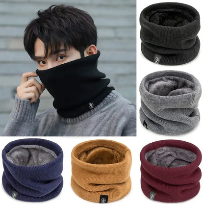 Fashion Soft Knitted Neck Warmer Sports Scarf Face Cover