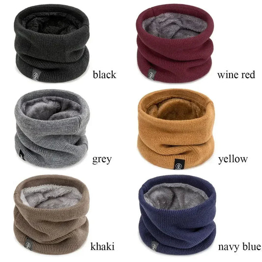 Fashion Soft Knitted Neck Warmer Sports Scarf Face Cover